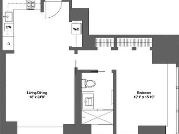 2nd image of 123 Washington St Penthouse 56G