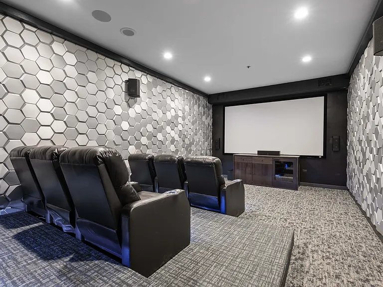 Community Movie Theater at Avant at the Arboretum Apartments in Lisle, IL 60532