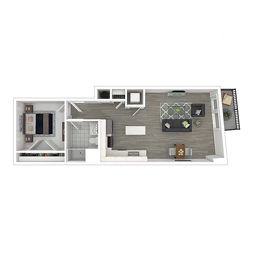 Floor plan Jetty
