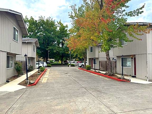 Exterior of townhomes