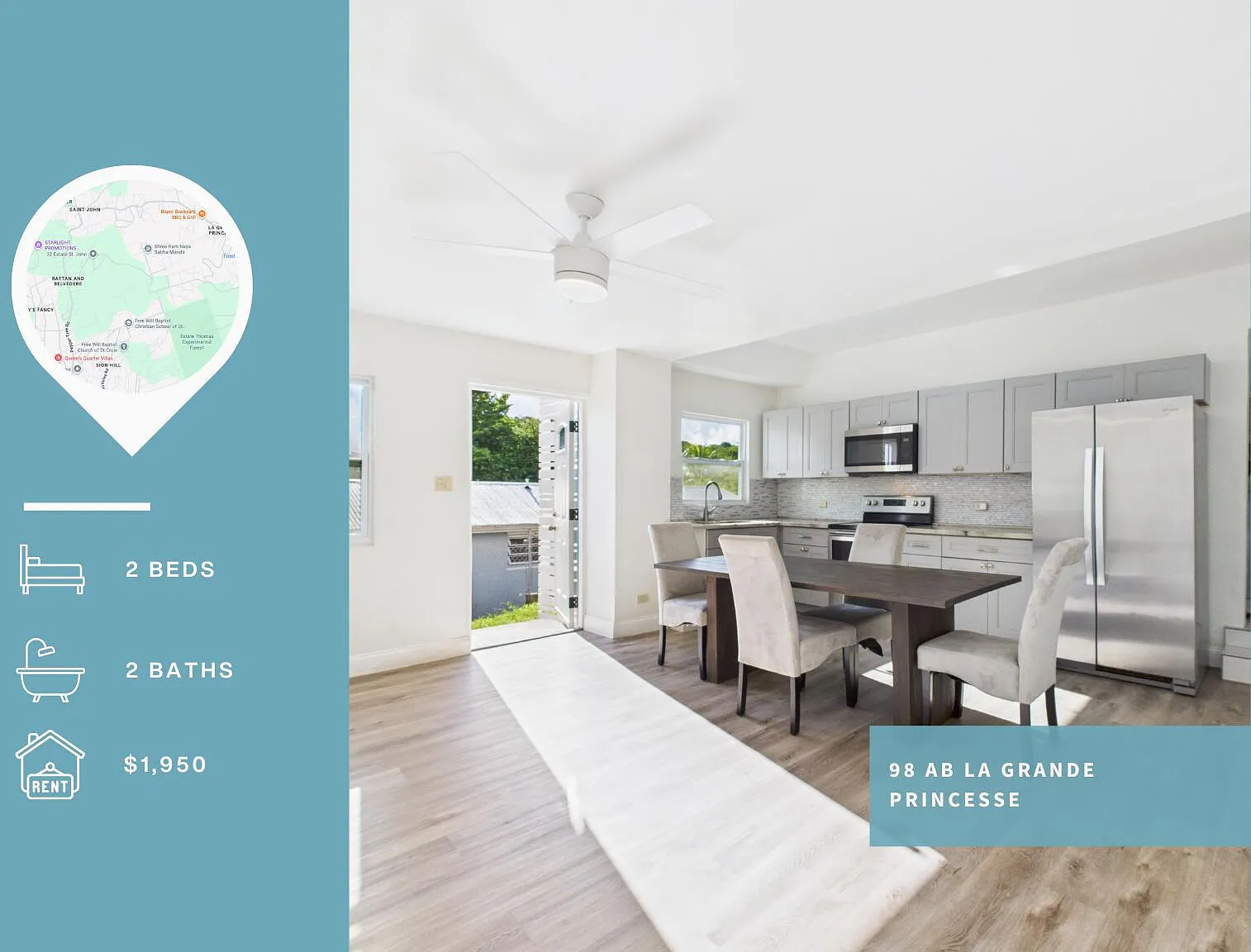2 bed, $1,950 — Photo 1
