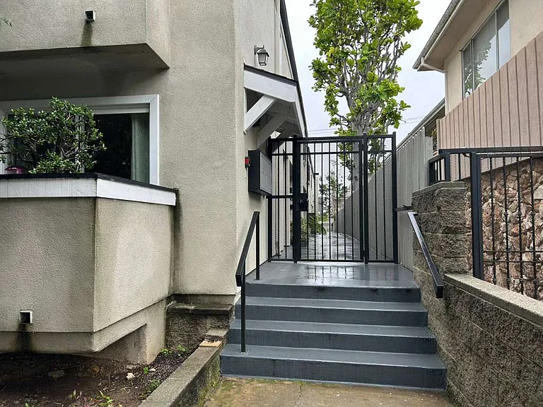 Front Entrance to complex from 9th Street, gated entry
