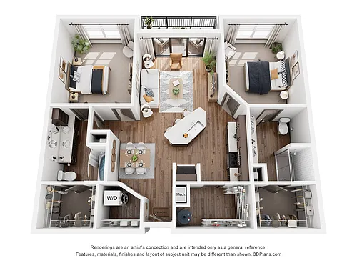 Floor plan Dali