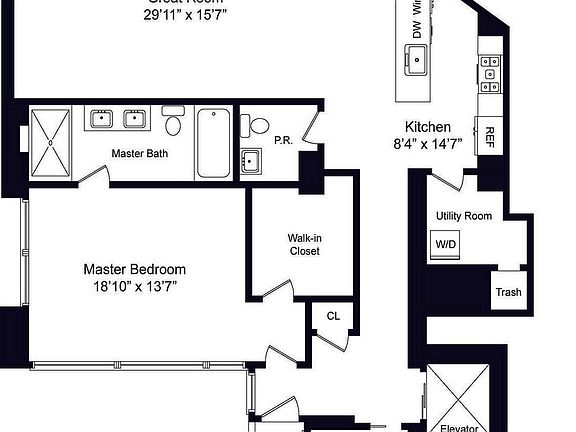 2nd image of 471 Washington St APT 4A