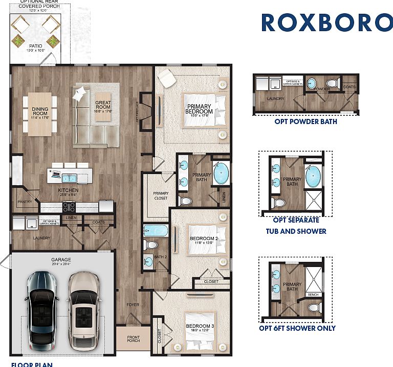 Roxboro Plan, Harmony, Pooler, GA 31322 Zillow
