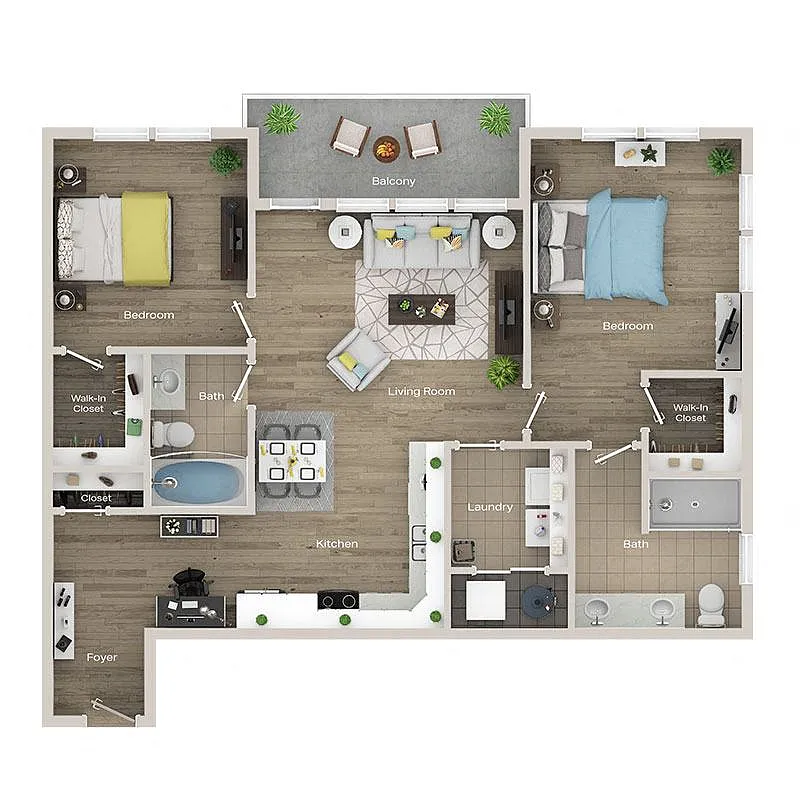 Floor plan Perry Renovated