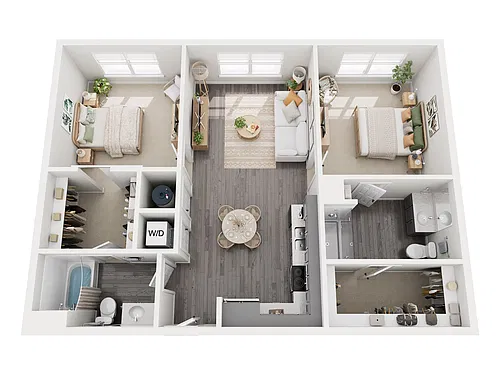 Floor plan 2A1
