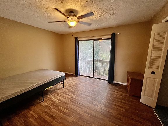 Bedroom with large closet