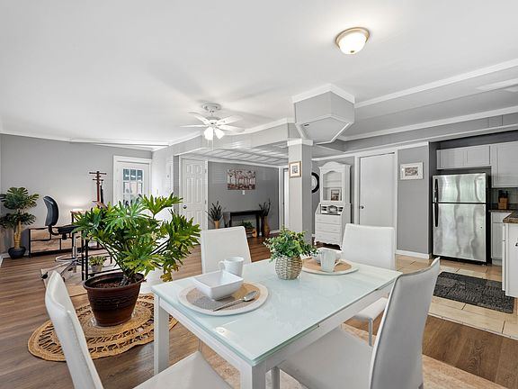 Open-concept flex space