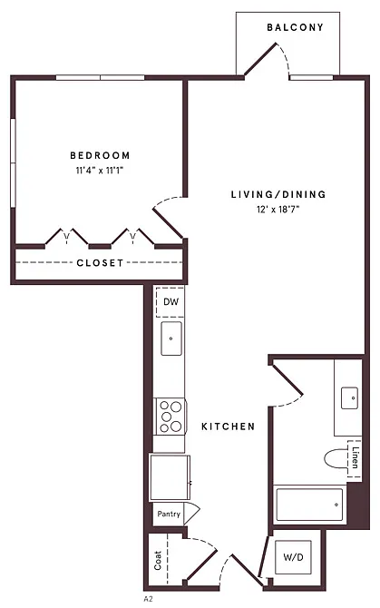 Floor plan A1