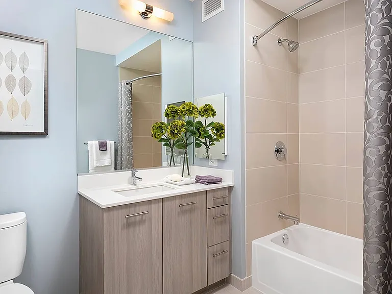 Studio model bathroom
