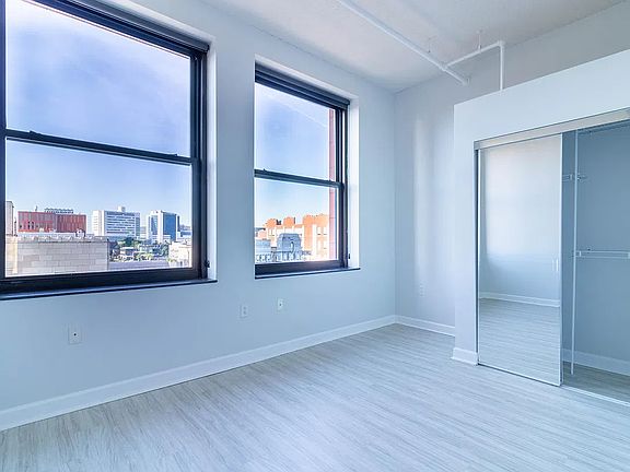 Bedroom with views