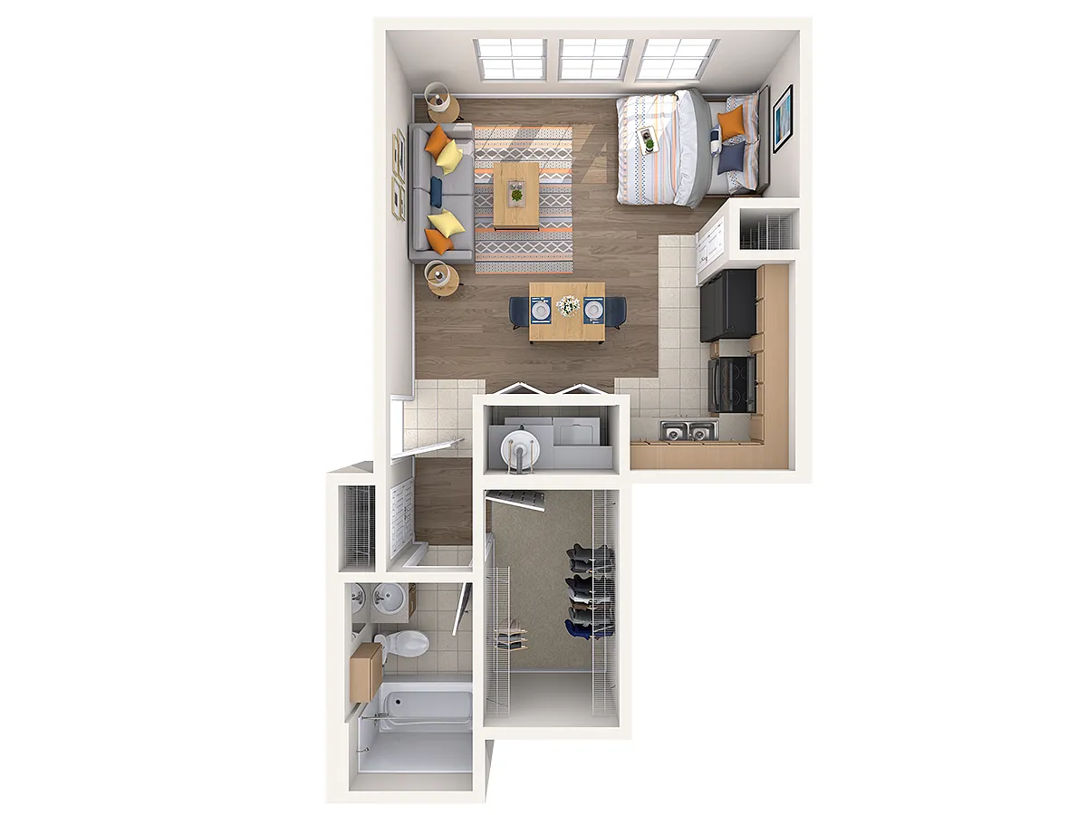 Floor plan Alfred