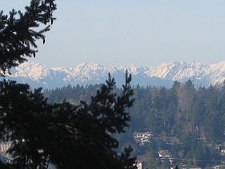 View of Olympics (close up) 