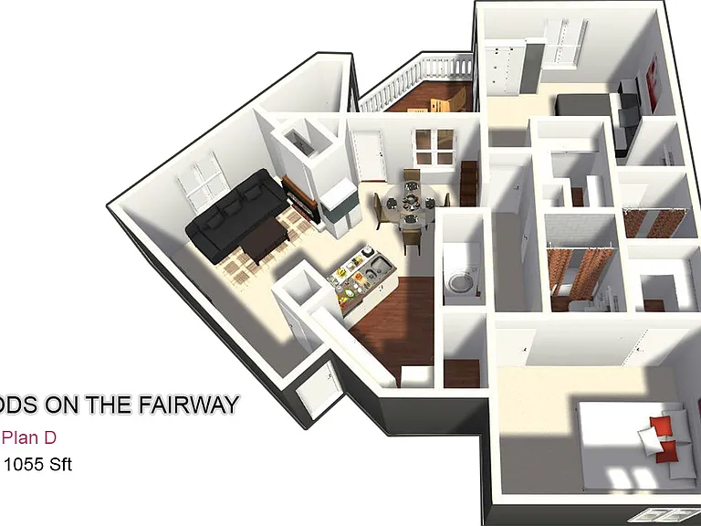 Two Bed / Two Bath