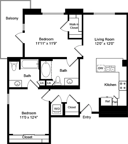 Floor plan B30