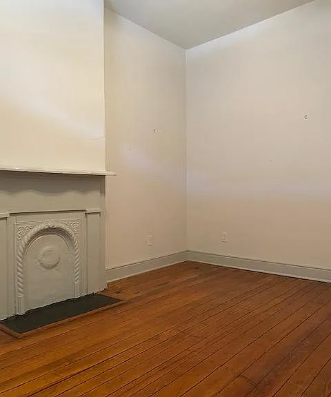 Downstairs bedroom / bonus room (window behind camera)