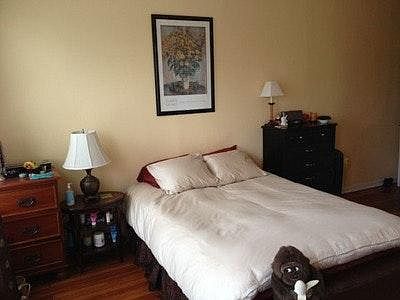 Huge master bedroom with en suite bath