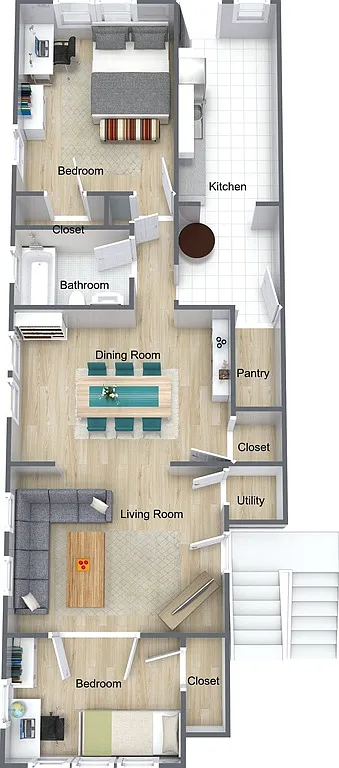 2 bed, 650 sqft, $1,695 — Photo 1