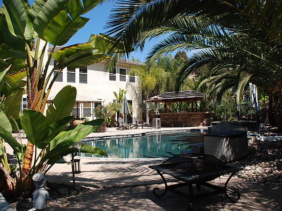 from fire pit area