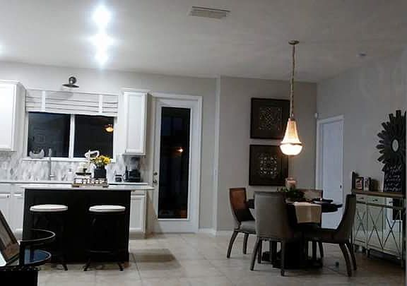 Kitchen/ Dining from Gt Rm.