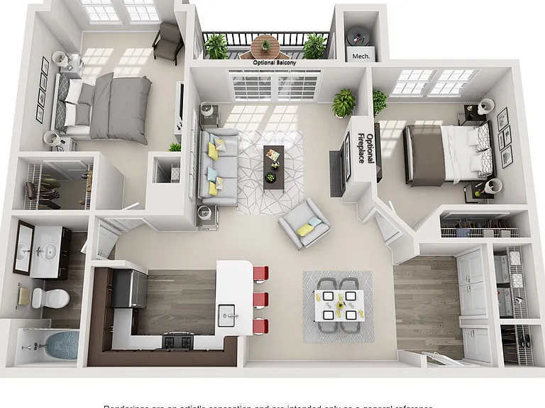 Regent floor plan Huntington at King Farm