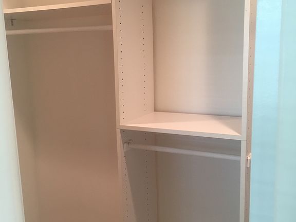 Master walk-in closet