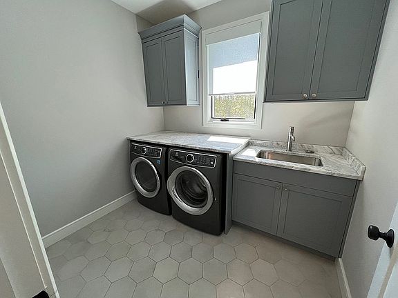 First floor laundry