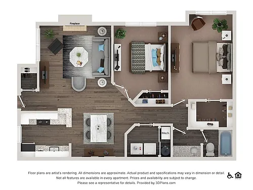 Floor plan The Cumberland