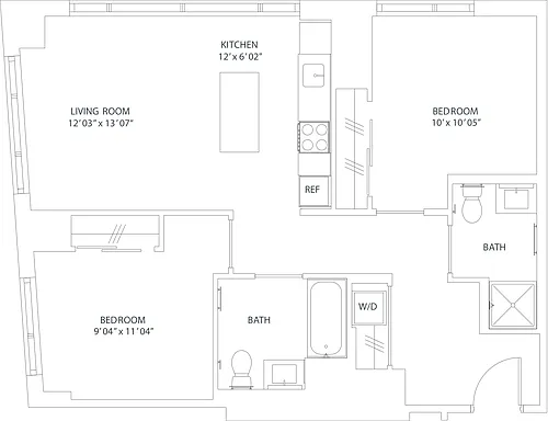 Floor plan D1