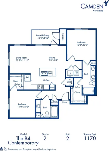 Floor plan The B4