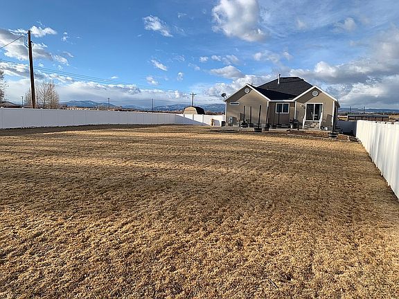 Back yard fully landscaped