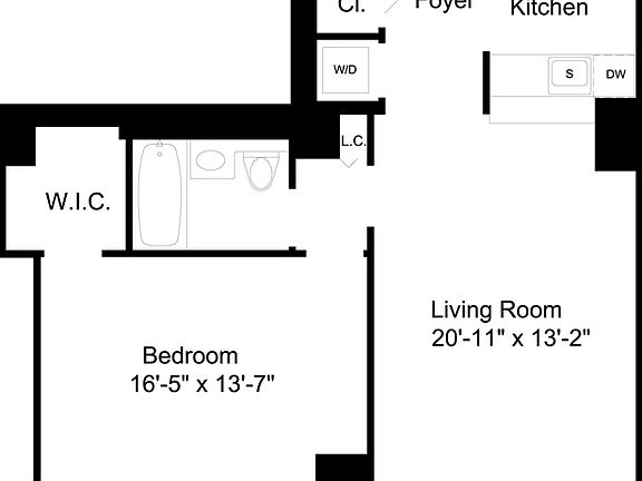 2nd image of 1930 Broadway APT 21E