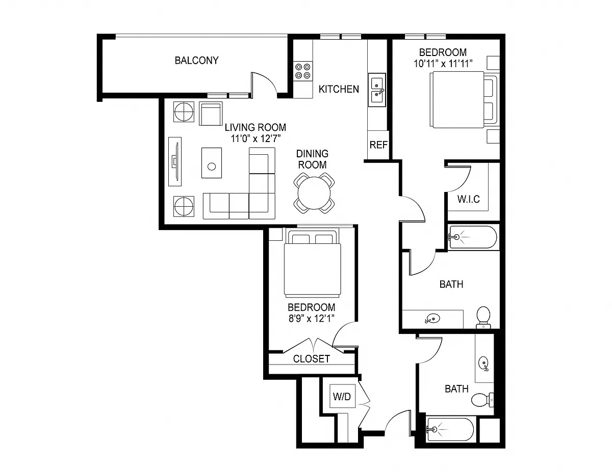 Floor plan C4