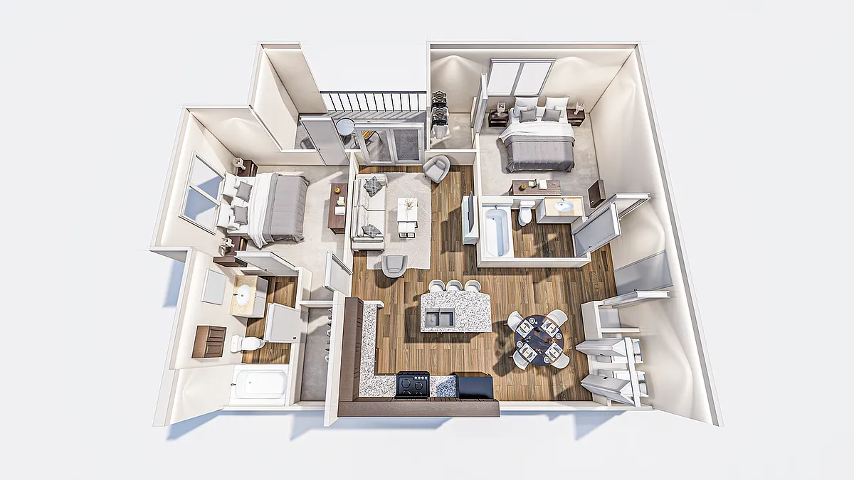 Floor plan B1