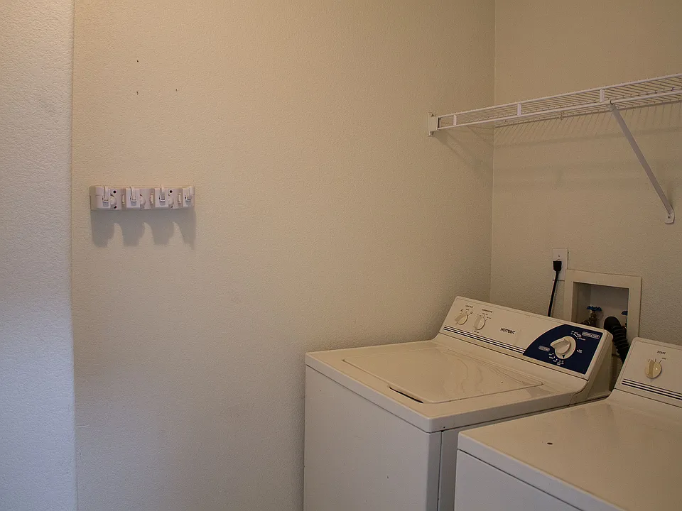 Washer & Dryer(updated not shown)
