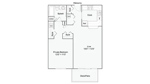 Floor plan Emmet Plus - Reserve