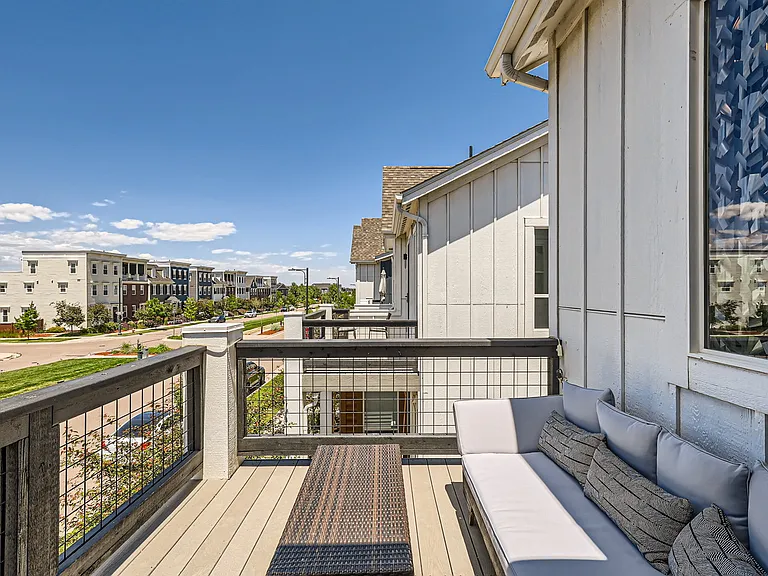 Balcony overlooking The Mountains (Second Floor)