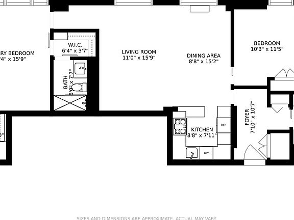 2nd image of 555 W 23rd St APT N12a