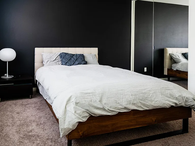 Guest bedroom on upper/third floor