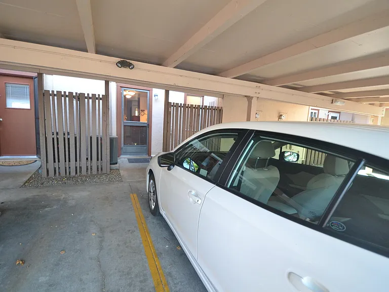 Carport right in front of the unit.