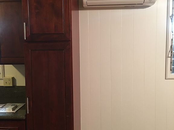 AC unit in living room area.