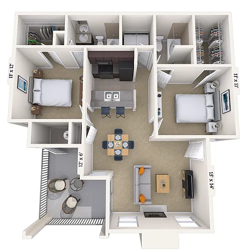 Floor plan The Inverness