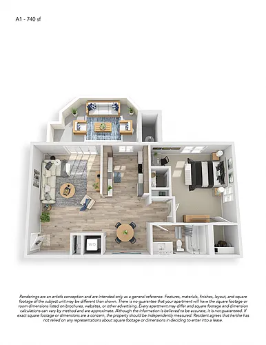 Floor plan A1