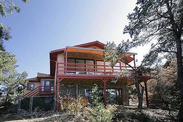 Nestled in the foothills