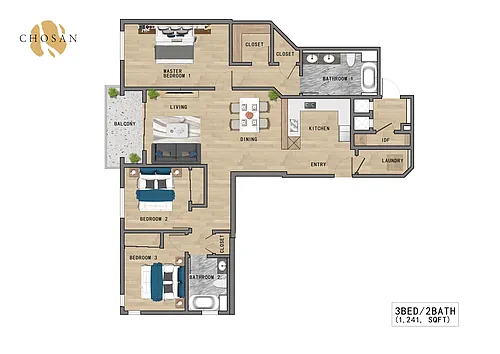 Floor plan A1