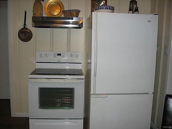 All appliances stay.
