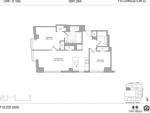 2nd image of 110 Livingston St APT 16B