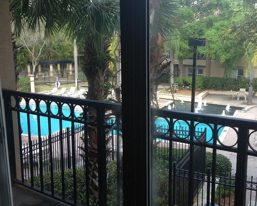 Pool view from your balcony