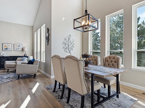 Dining Room with Mountain Views